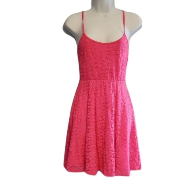 Rue21 Dresses & Skirts - 🍨 Neon Pink Skater Dress 🍨